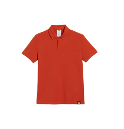 POLO À MANCHE COURTE ORANGE