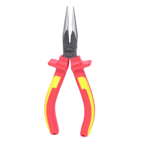 PINCE À BEC DEMI-ROND DROIT ISOLÉE