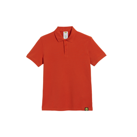 POLO À MANCHE COURTE ORANGE