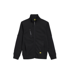 SWEAT-SHIRT ZIPPÉ NOIR