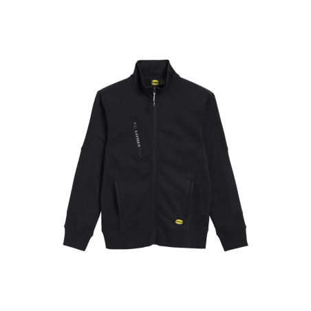 SWEAT-SHIRT ZIPPÉ NOIR
