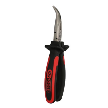 PINCE À BEC DEMI-ROND COUDÉ