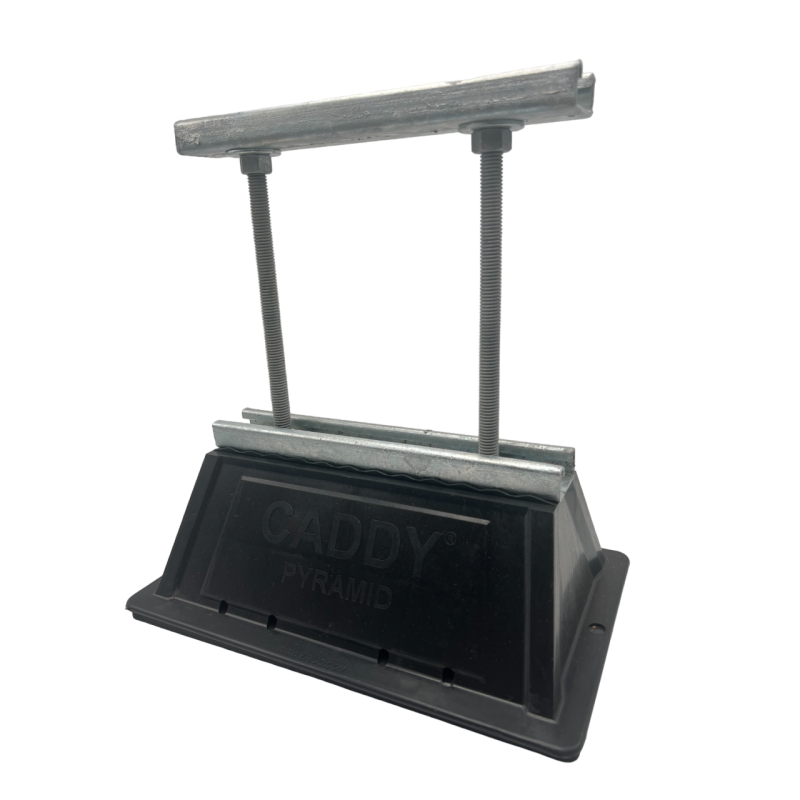 PIED PVC HORIZ RÉGLABLE + RAIL