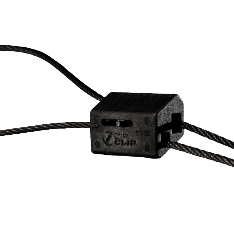 Verrou NOIR pour câble D2 - Charge 50kg