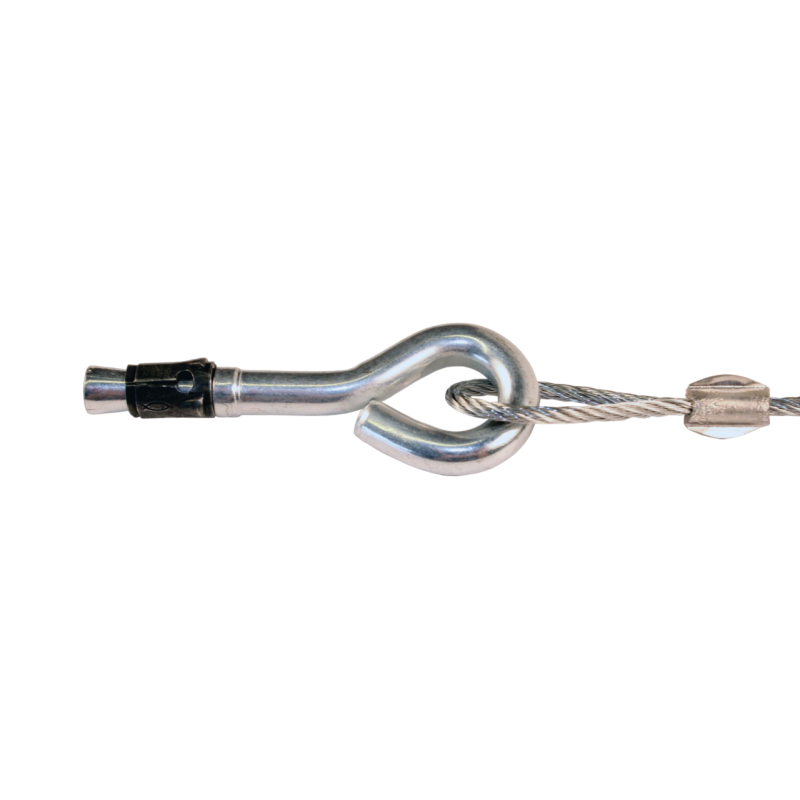 Filin D1.2 L1M Crochet béton + Galet rapide Vendu par 10 charge 15kg