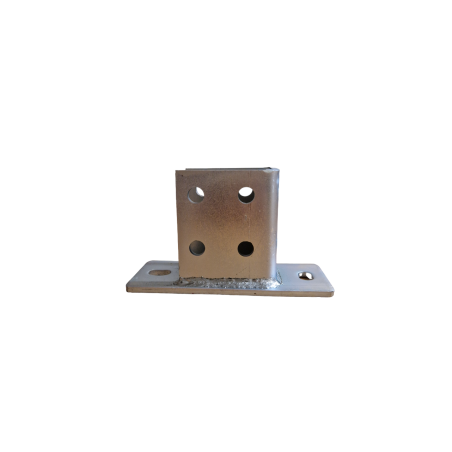 PIED DE RAIL 41X82 2 ANCRAGES