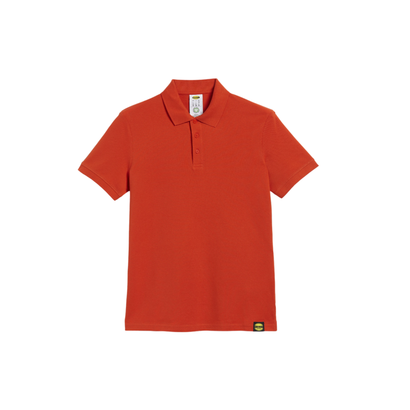 POLO À MANCHE COURTE ORANGE