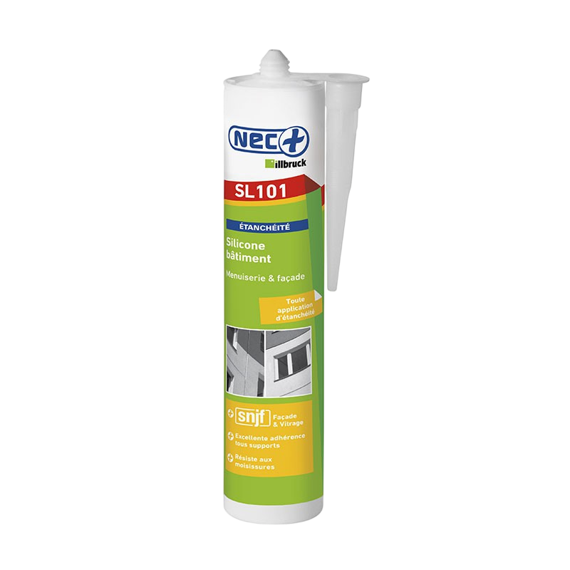 MASTIC SILICONE NEUTRE GRIS ALU