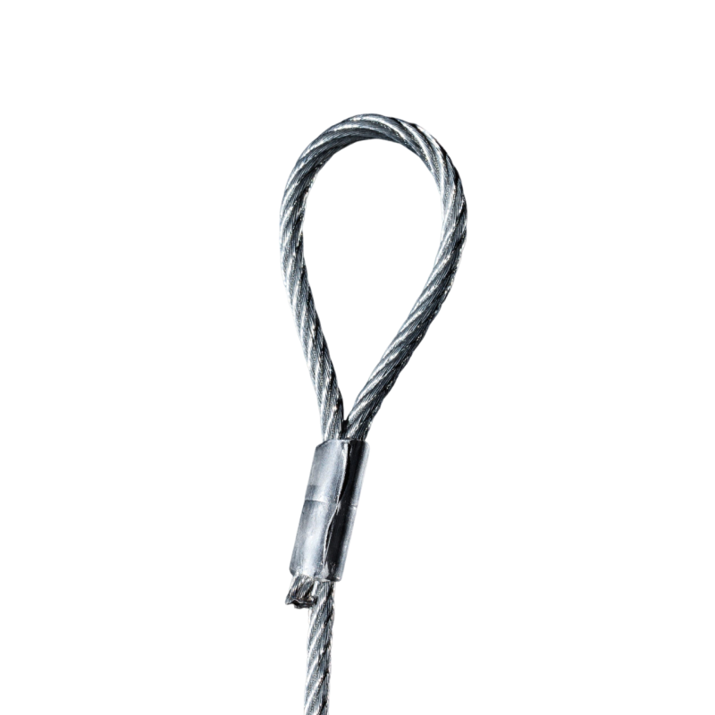Filin D2 L2M Boucle + Galet rapide Vendu par 10 charge 50kg