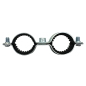 COLLIER DOUBLE ISO