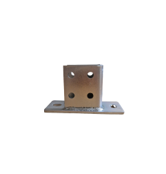 PIED DE RAIL 41X82 2 ANCRAGES