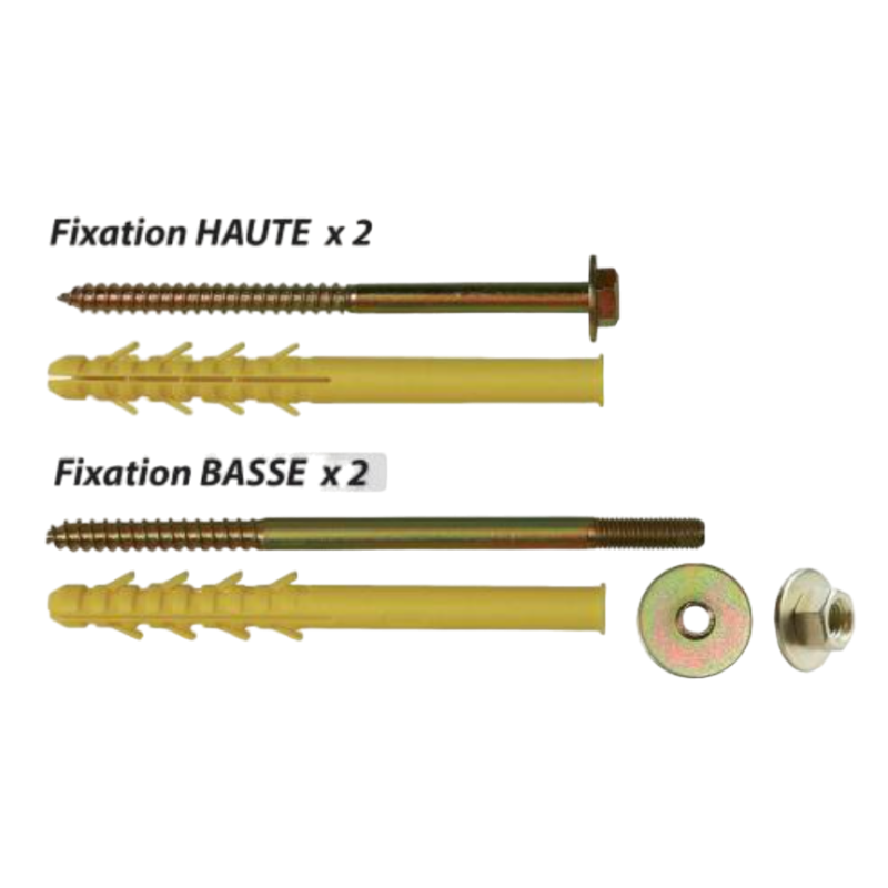 FIXATION CHAUFFES EAU - CHAUDIÈRE