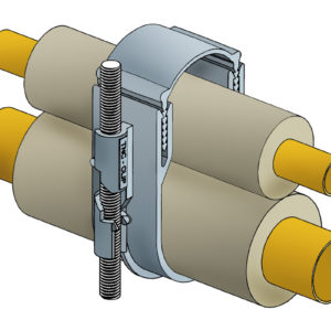 AAD15 - Sachet de 5 Colliers STUD CLIP 38 à 54 Spécial Clim