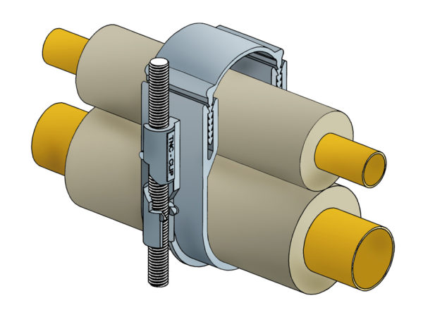 AAD15 - Sachet de 5 Colliers STUD CLIP 38 à 54 Spécial Clim