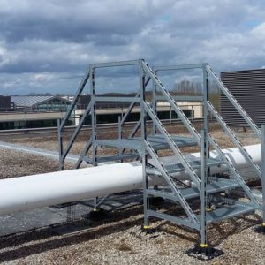 AIH72 - Saut de loup - Kit avec empattement de 1MX3M - 4 marches